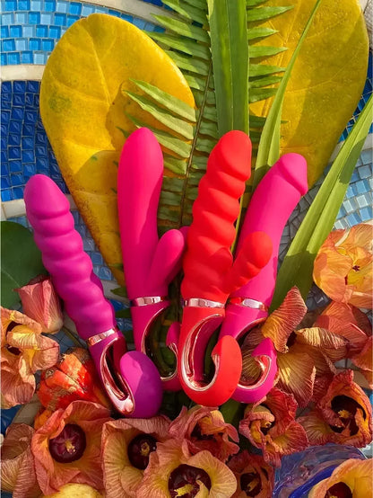 Gvibe Gjay Mini Wildberry – kompaktiškas intymus prietaisas, 6 režimai, Bioskin