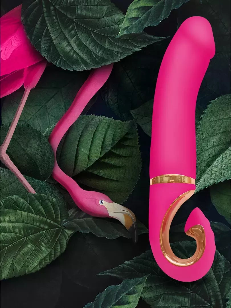Gvibe Gjay Mini Wildberry – kompaktiškas intymus prietaisas, 6 režimai, Bioskin