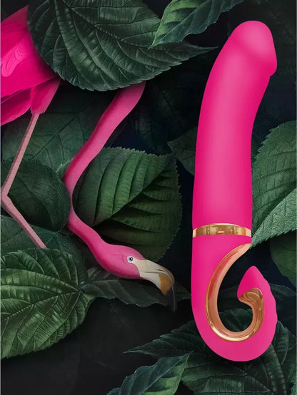 Gvibe Gjay Mini Wildberry – kompaktiškas intymus prietaisas, 6 režimai, Bioskin
