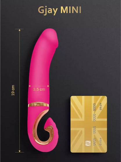 Gvibe Gjay Mini Wildberry – kompaktiškas intymus prietaisas, 6 režimai, Bioskin