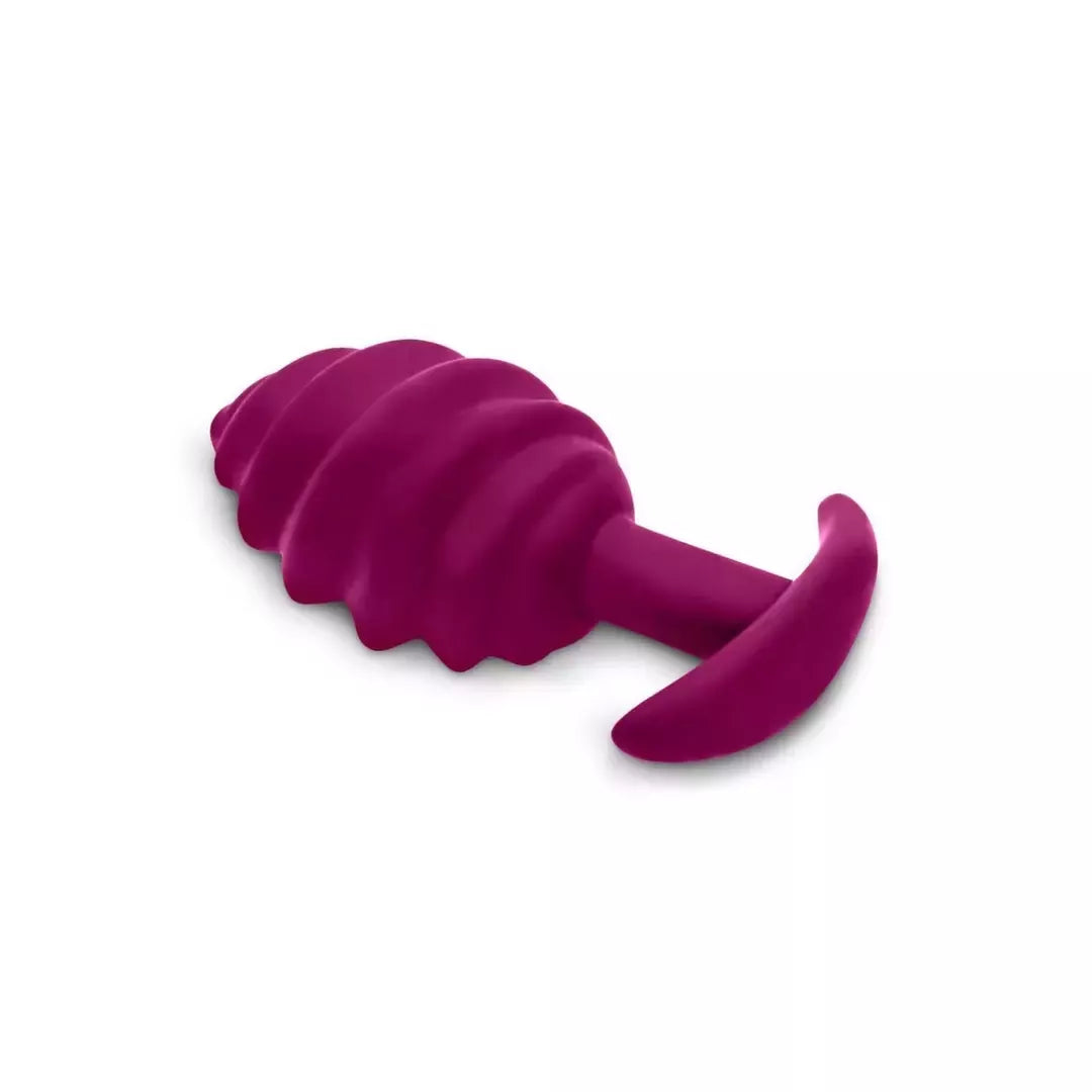 Gvibe Gplug Twist 2 Sweet Raspberry silikoninis kamštis 3,9 cm ergonomiškas