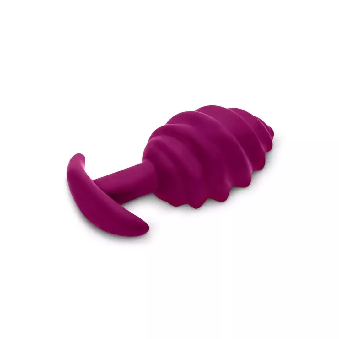 Gvibe Gplug Twist 2 Sweet Raspberry silikoninis kamštis 3,9 cm ergonomiškas