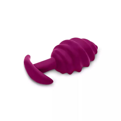 Gvibe Gplug Twist 2 Sweet Raspberry silikoninis kamštis 3,9 cm ergonomiškas