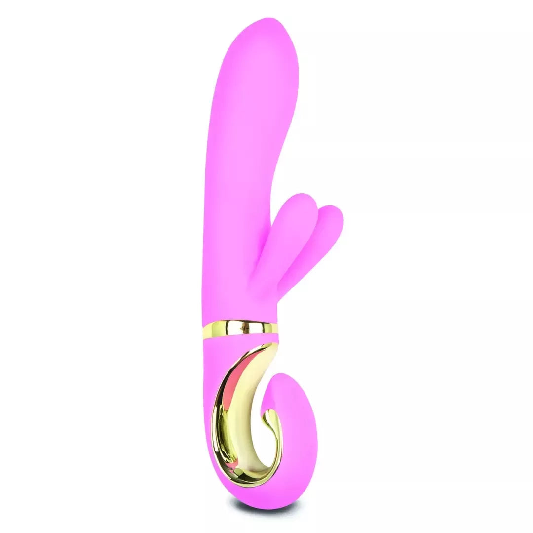Gvibe Grabbit Pink intymus įrenginys su triguba variklių sistema, 18 cm