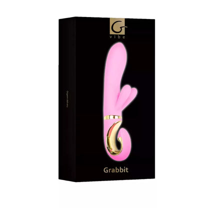 Gvibe Grabbit Pink intymus įrenginys su triguba variklių sistema, 18 cm