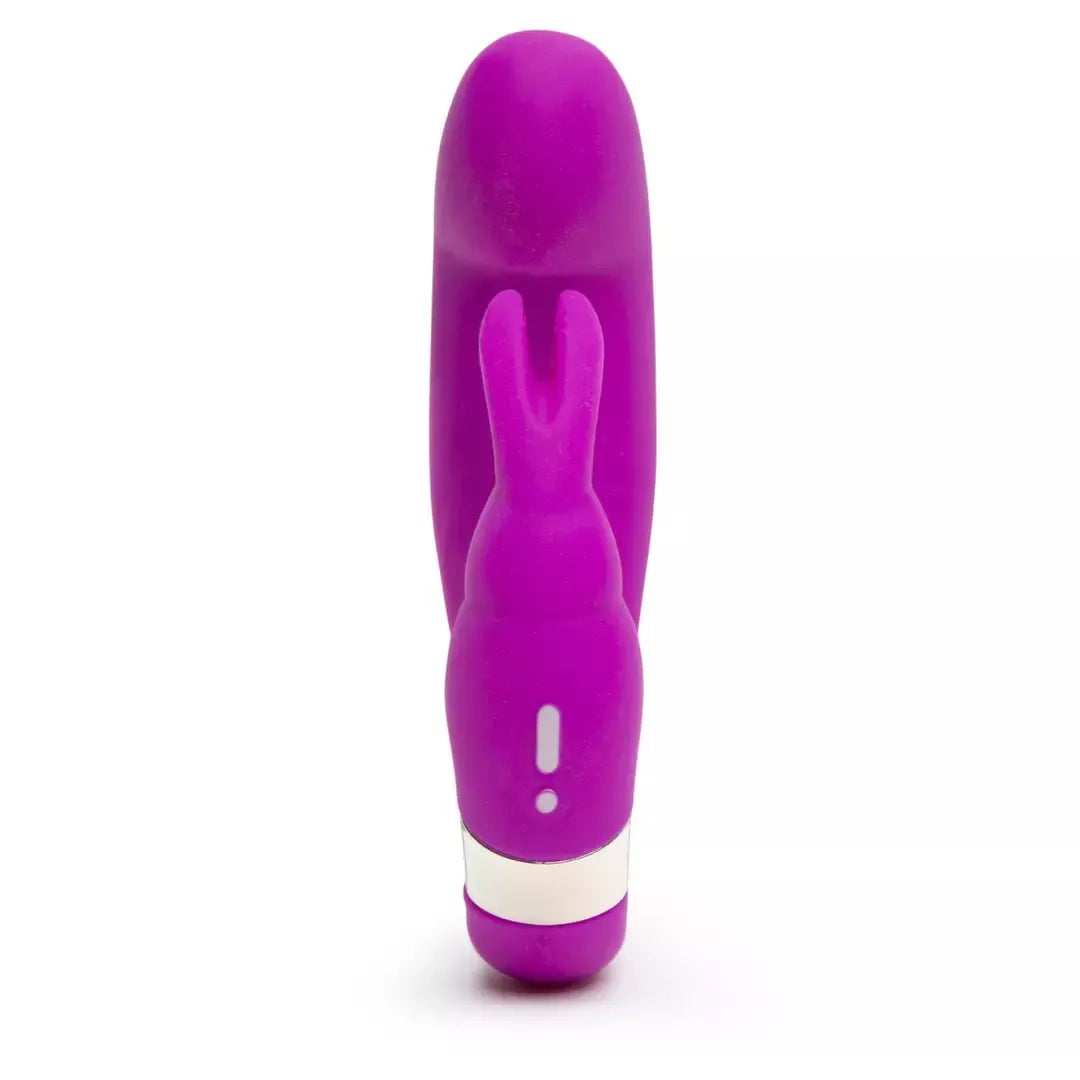 Happy Rabbit Curve dviejų variklių intymus prietaisas, silikonas, USB, atsparus vandeniui