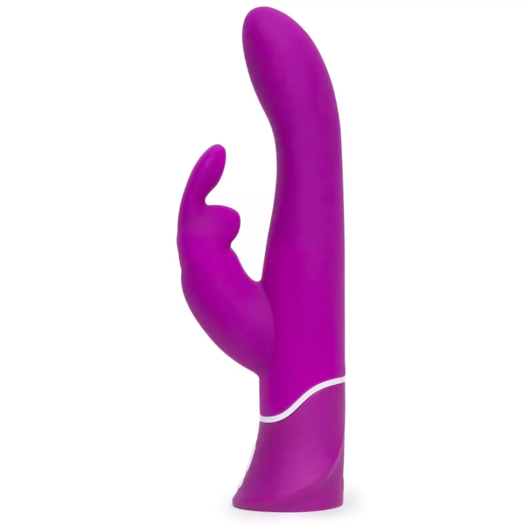 Happy Rabbit Curve Intimate Machine Purple USB vandeniui atsparus silikoninis vibratorius