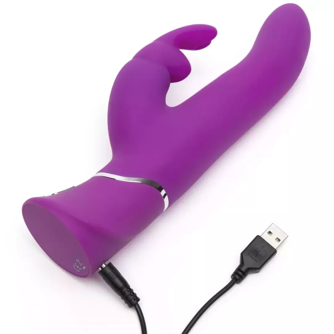 Happy Rabbit Curve Power Motion Intimate Machine violetinis silikoninis USB