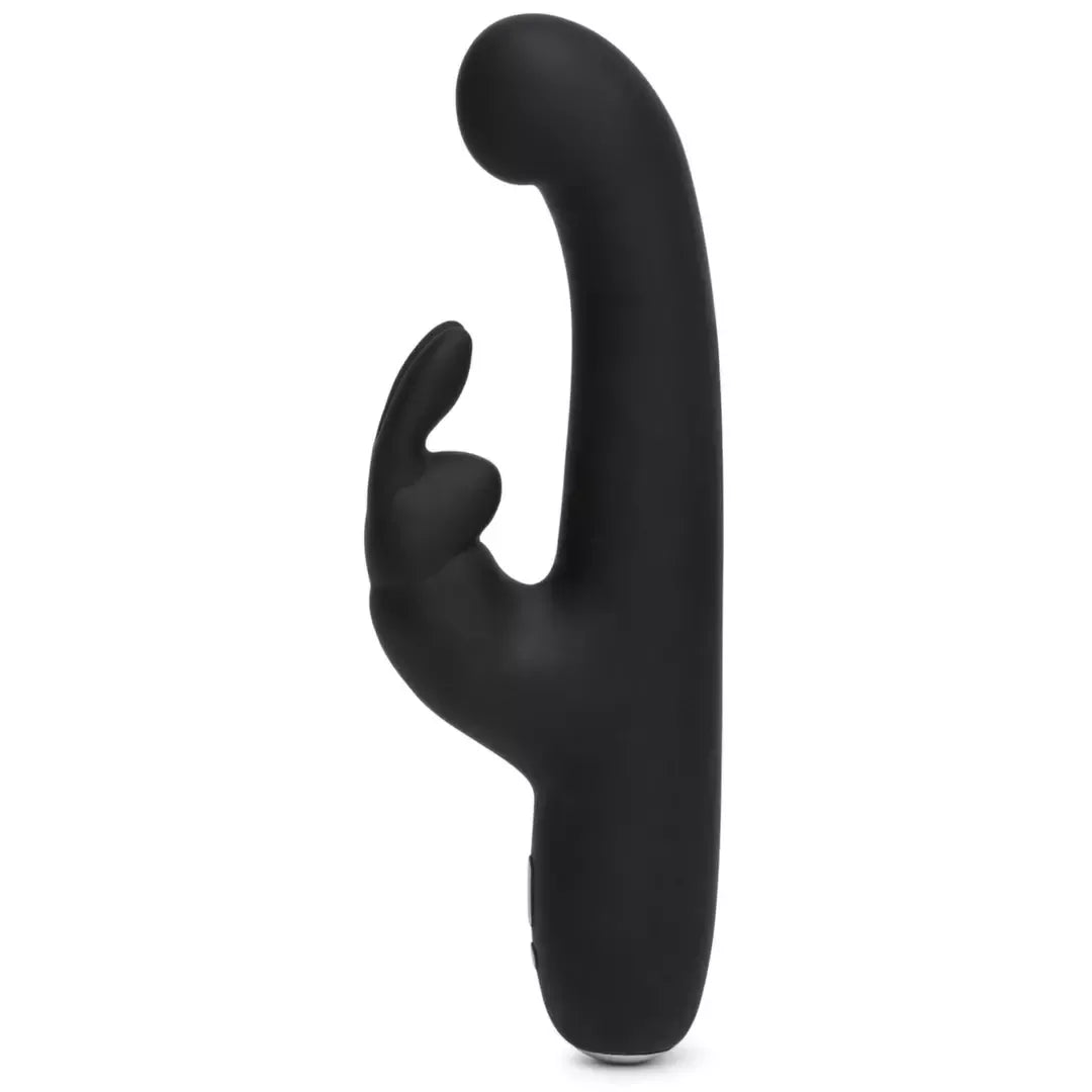 Happy Rabbit Slimline G-Spot Intimate Massager juodas silikoninis USB
