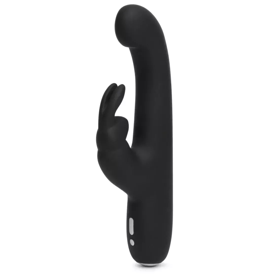 Happy Rabbit Slimline G-Spot Intimate Massager juodas silikoninis USB