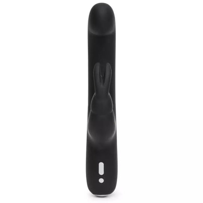 Happy Rabbit Slimline G-Spot Intimate Massager juodas silikoninis USB