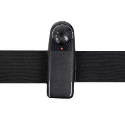 Harness Attraction Emmett vibruojanti diržinė sistema, 16,5 cm x 3,7 cm, juoda