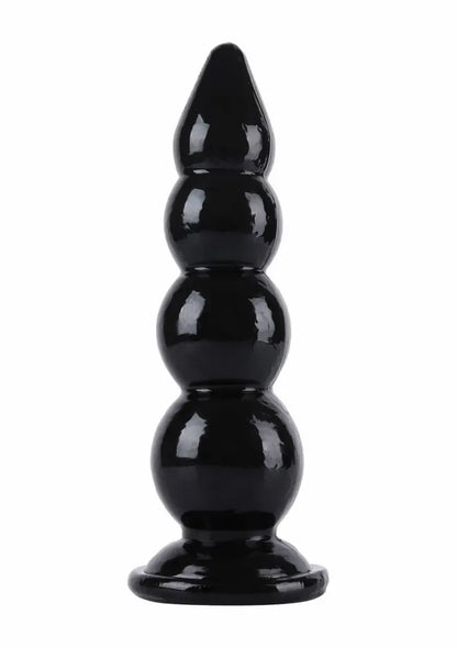 HIDDEN DESIRE Extreme Buttplug Balls 32 cm XXL PVC juodas