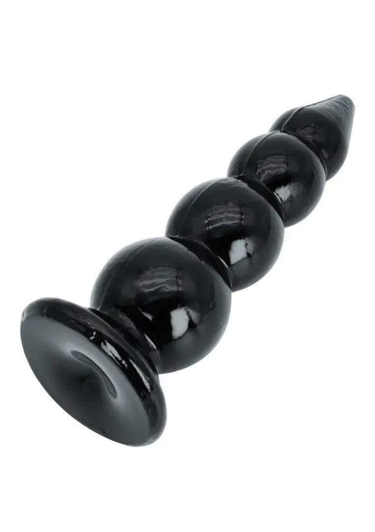 HIDDEN DESIRE Extreme Buttplug Balls 32 cm XXL PVC juodas