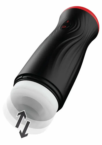 HIDDEN DESIRE Fusion X Vortex Thrust intymus masažuoklis, besisukantis, USB, IPX6