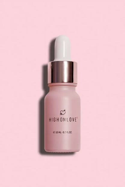 HighOnLove Mini Sensual Stimulating Oil 10 ml – jaudinantis aliejus su kanapių sėklų aliejumi, kelioninis dydis