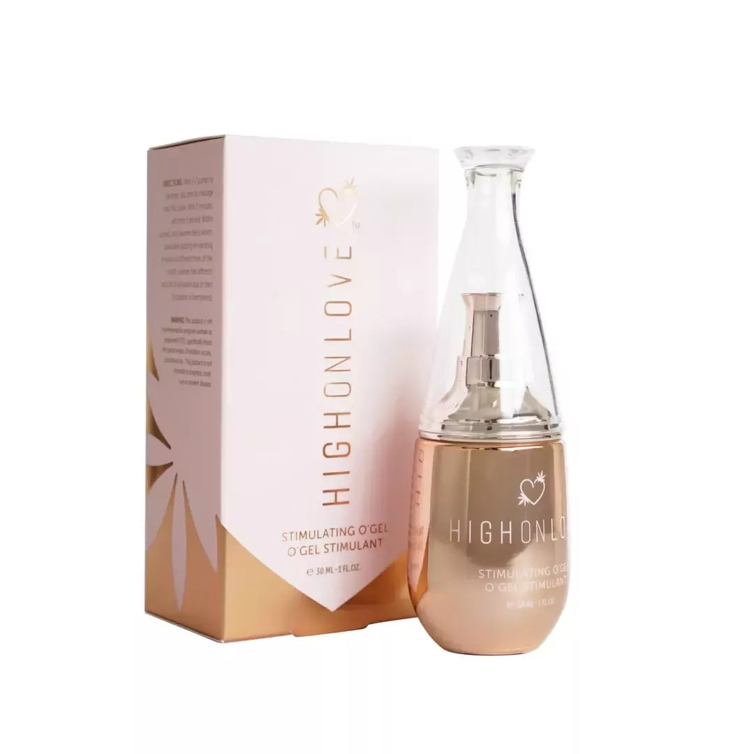 HighOnLove Stimulating O Gel 30 ml – su kanapių sėklų aliejumi, natūrali formulė