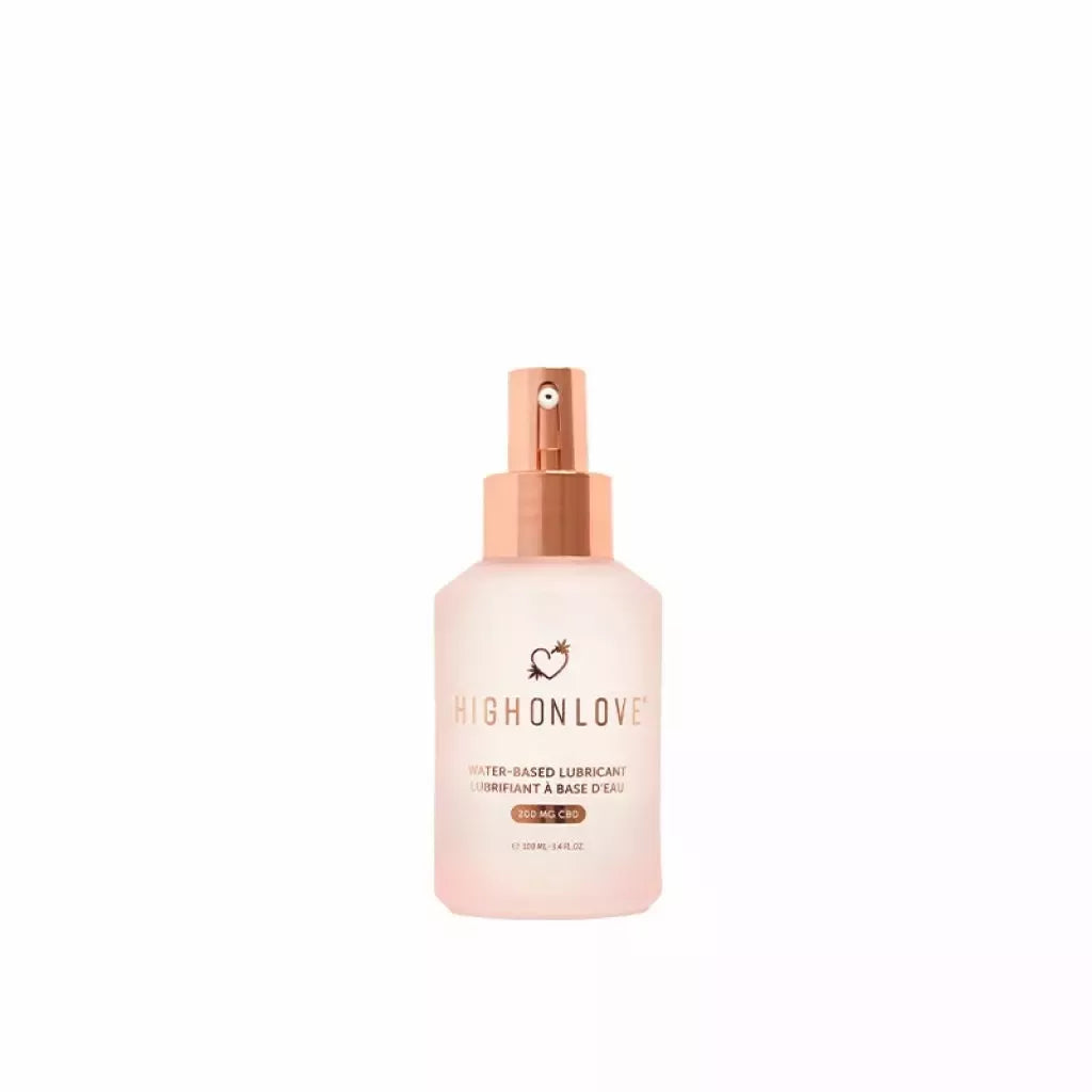 HighOnLove vandens pagrindo lubrikantas su 200mg CBD, 200ml – bekvapė formulė