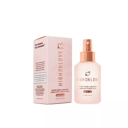 HighOnLove vandens pagrindo lubrikantas su 200mg CBD, 200ml – bekvapė formulė