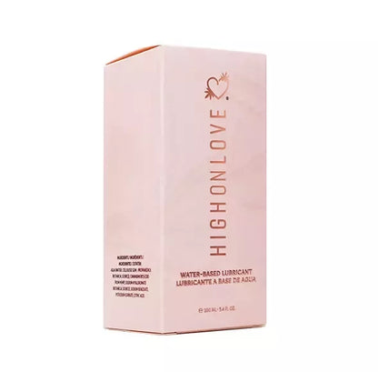 HighOnLove vandens pagrindo lubrikantas su kanapių aliejumi – veganiškas, 100 ml