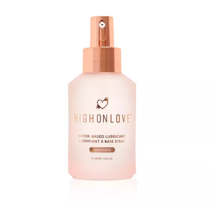 HighOnLove vandens pagrindo lubrikantas su kanapių aliejumi – veganiškas, 100 ml