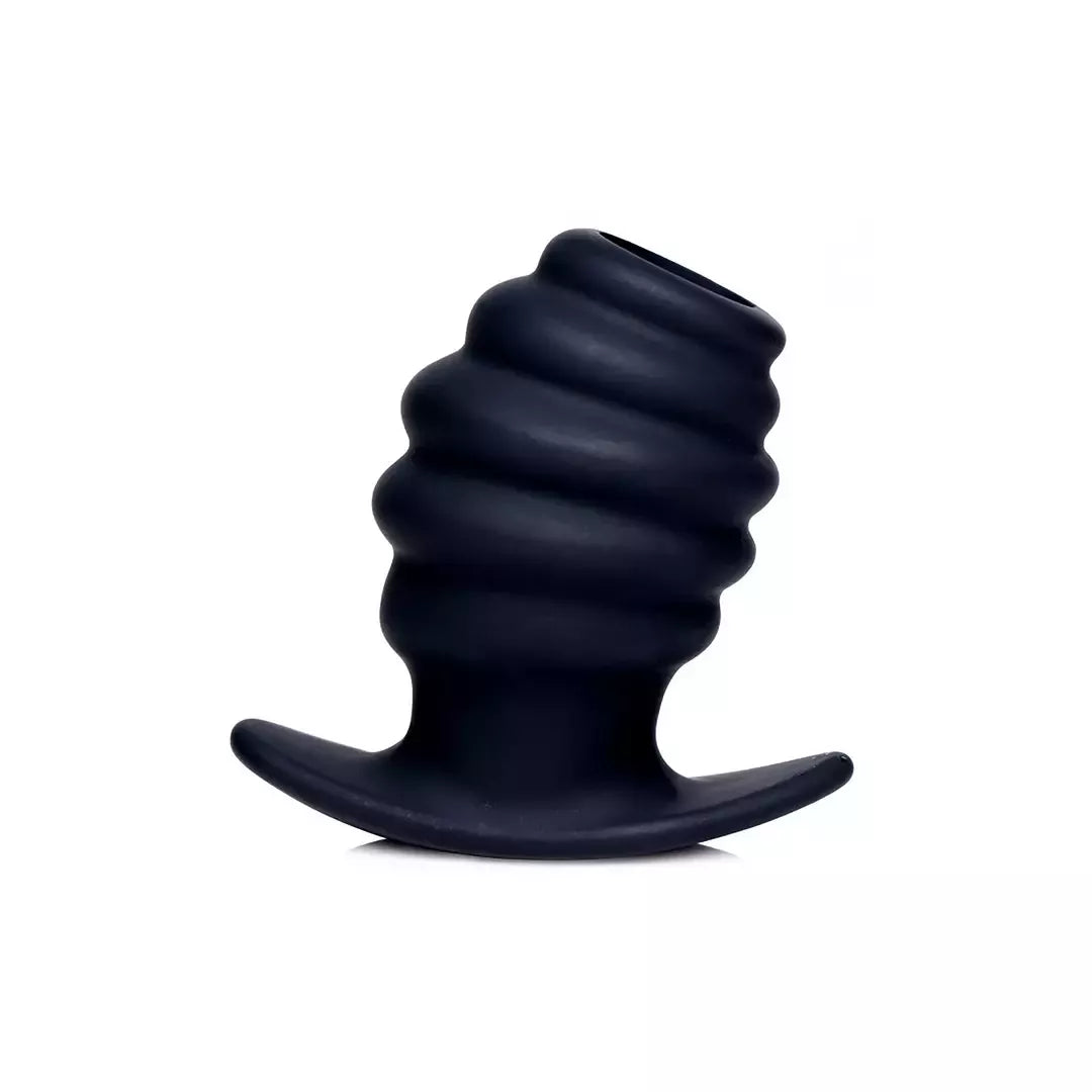 HIVE Small Silicone Tunnel Plug – briaunotas, tuščiaviduris, anatominės formos