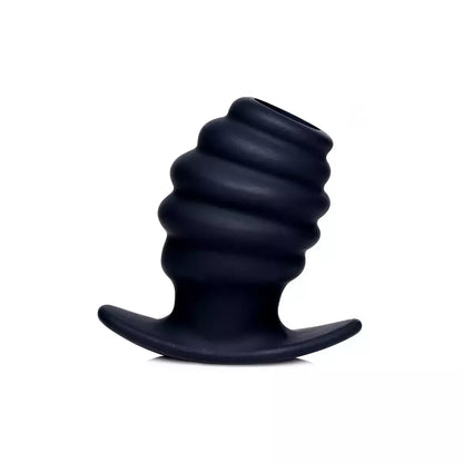 HIVE Small Silicone Tunnel Plug – briaunotas, tuščiaviduris, anatominės formos