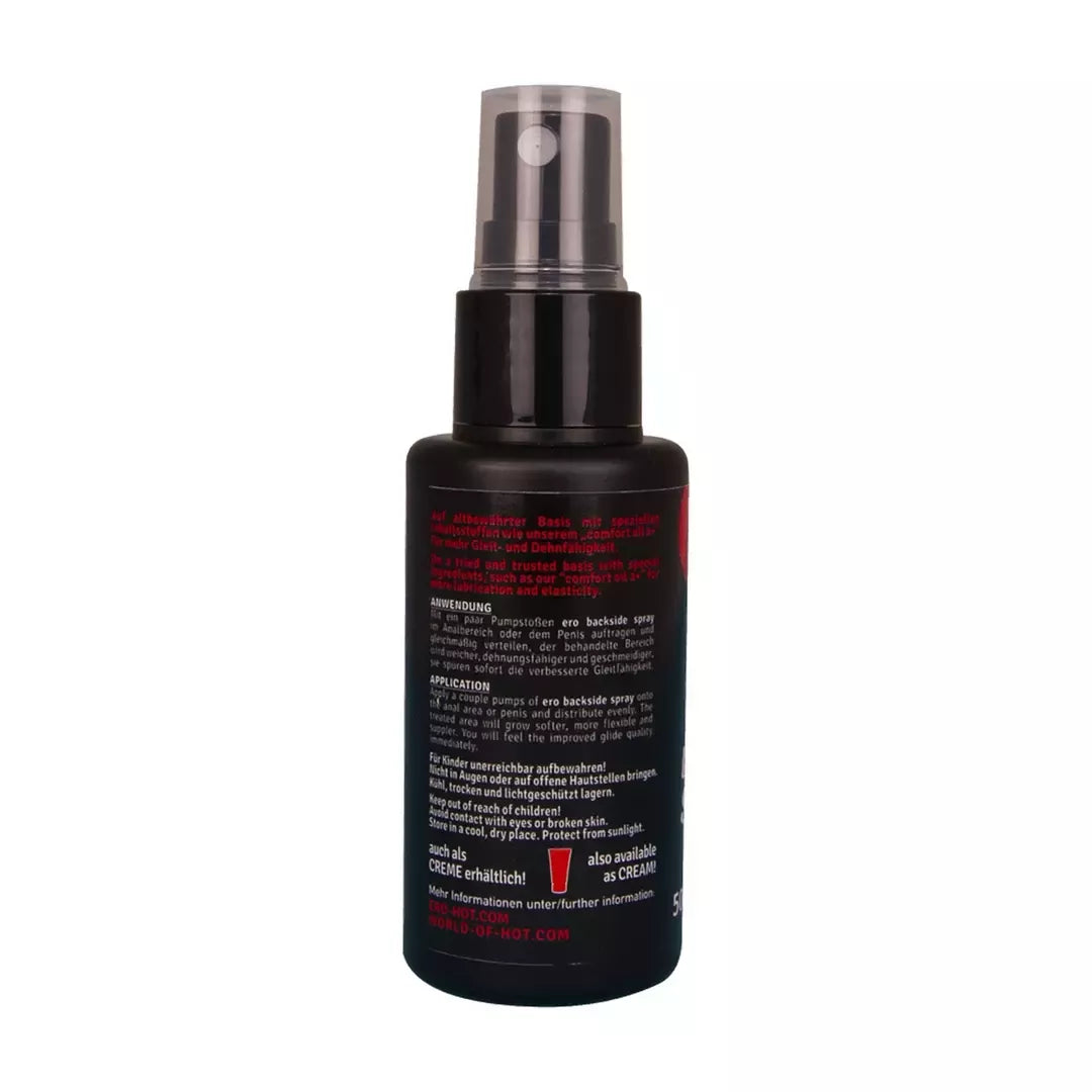 HOT Ero Back Side Care purškiklis, 50 ml – raminanti alavijo formulė