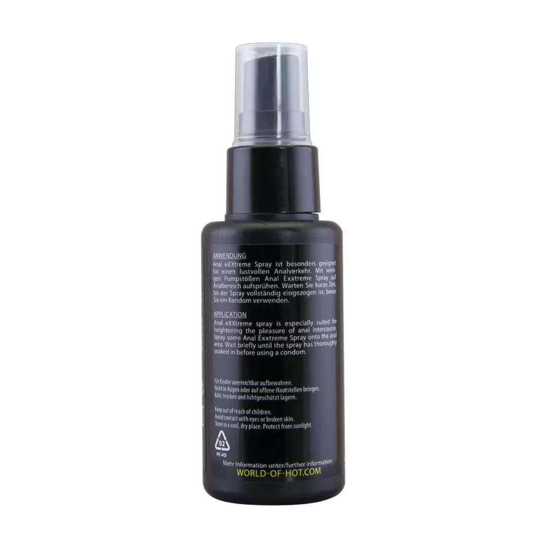 HOT Exxtreme Comfort Anal Spray 50 ml – švelni odos priežiūros formulė