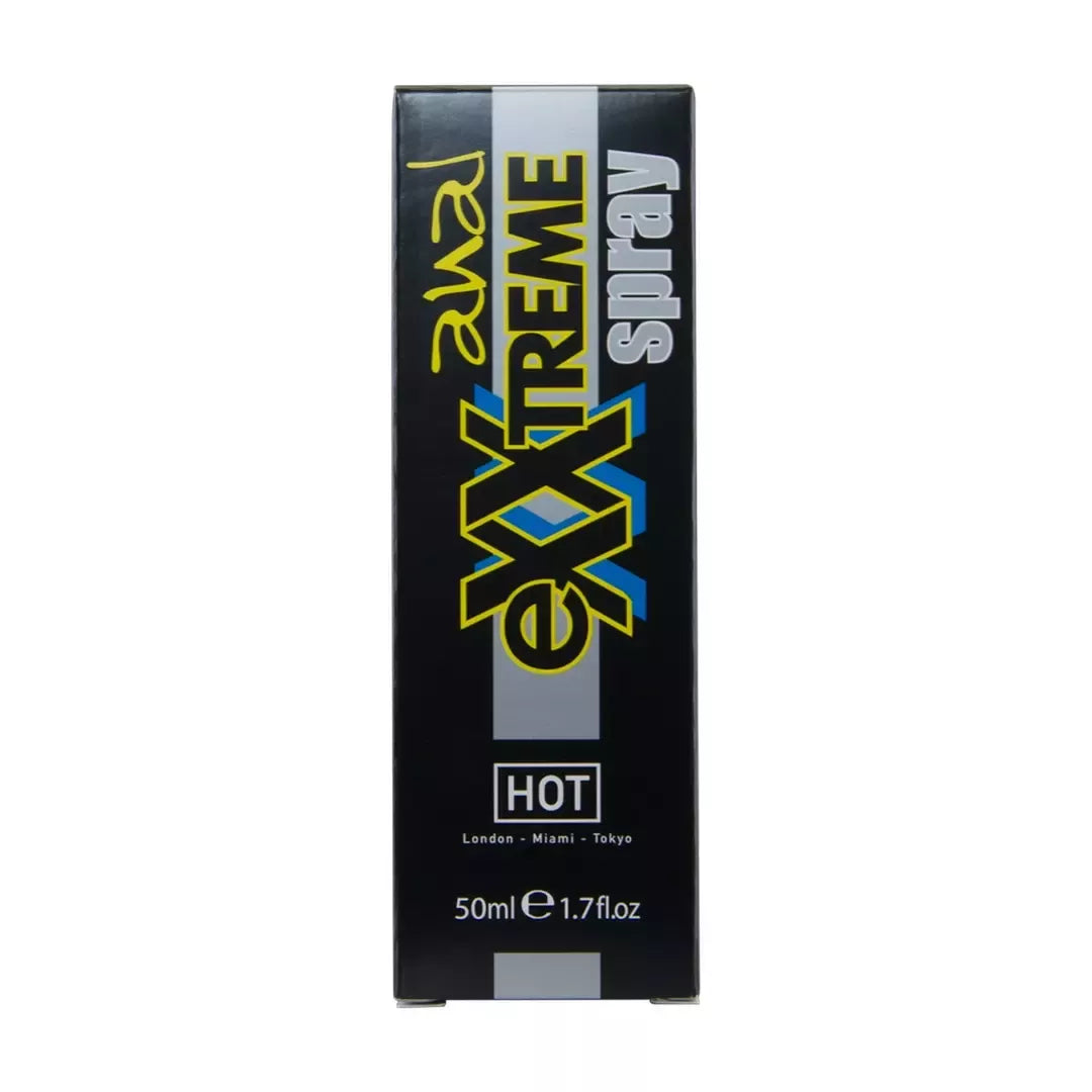 HOT Exxtreme Comfort Anal Spray 50 ml – švelni odos priežiūros formulė