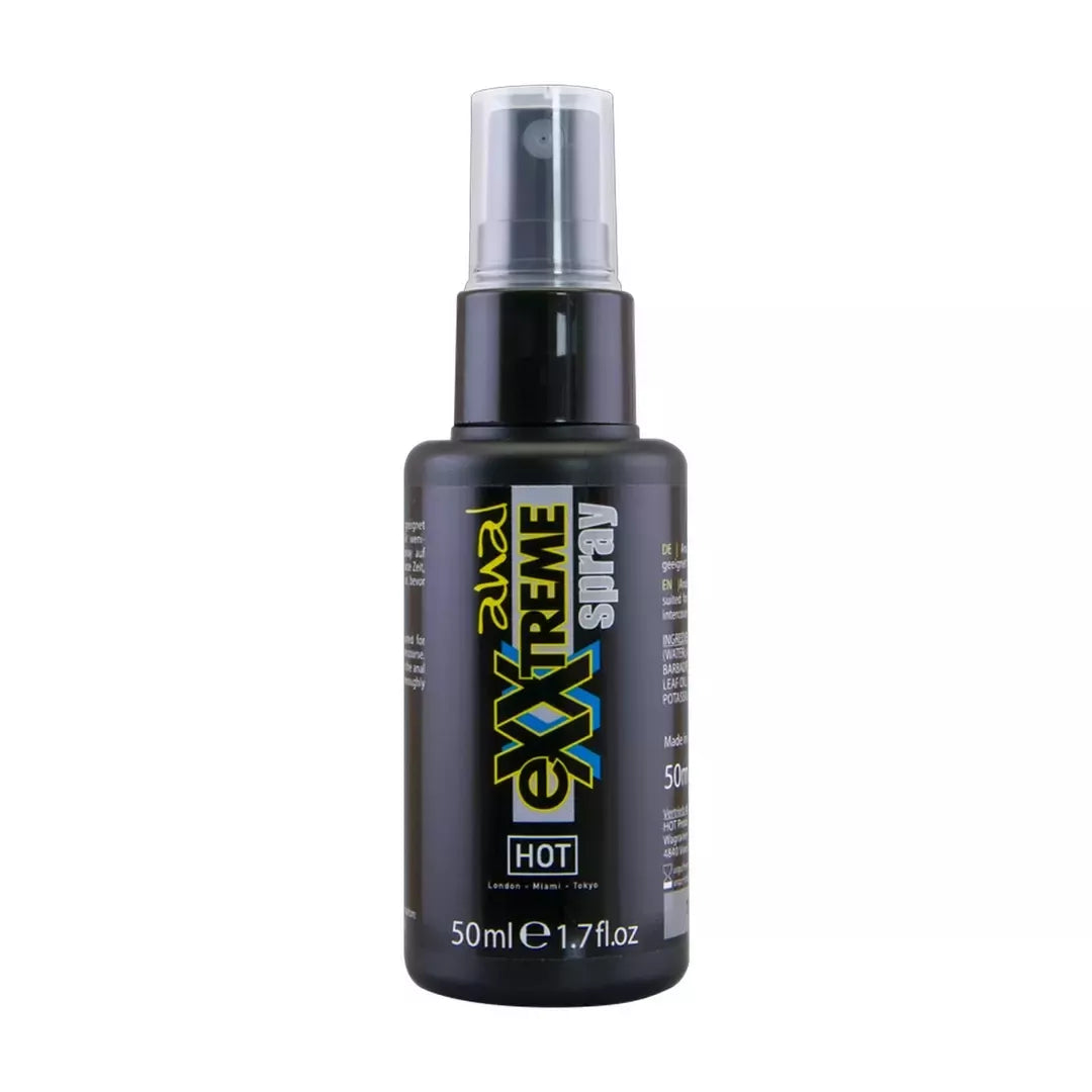 HOT Exxtreme Comfort Anal Spray 50 ml – švelni odos priežiūros formulė