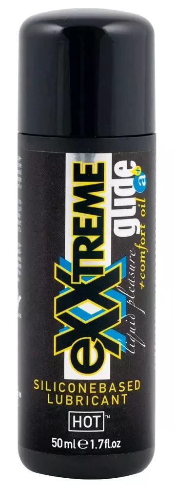 HOT Exxtreme Glide silikoninis lubrikantas 50 ml - ilgai išliekanti formulė
