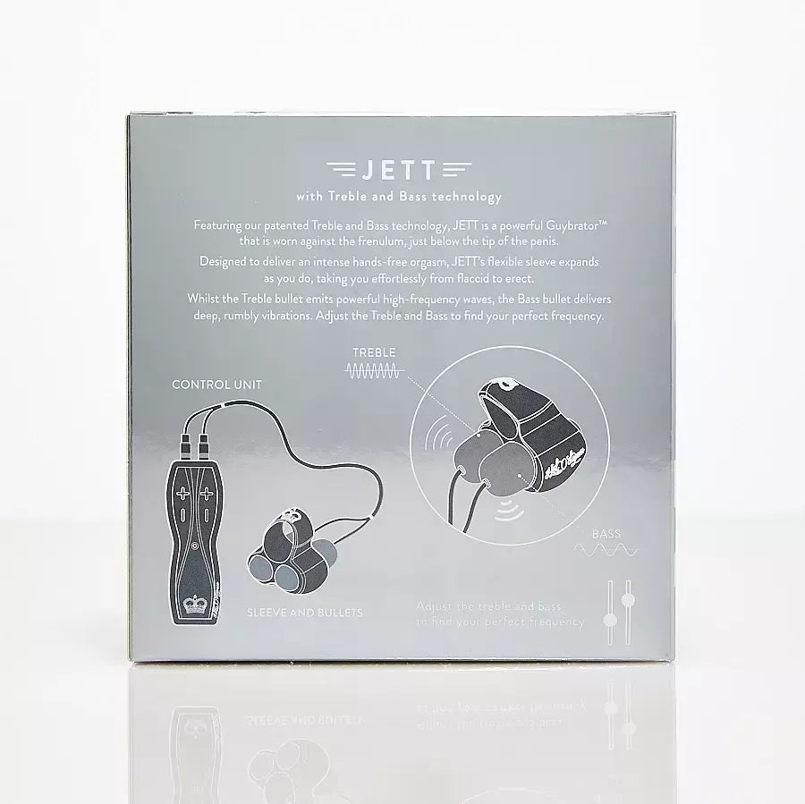 Hot Octopuss Jett intymus prietaisas su reguliuojama „Treble & Bass“ sistema