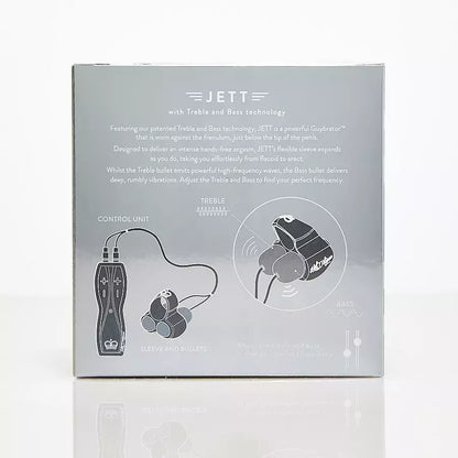 Hot Octopuss Jett intymus prietaisas su reguliuojama „Treble & Bass“ sistema