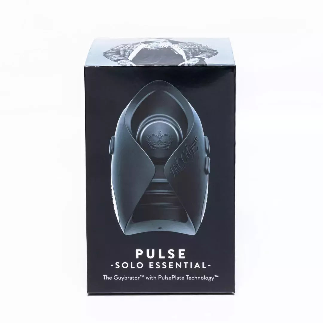 Hot Octopuss Pulse Solo Essential Smoke – Intymios stimuliacijos osciliacinis aparatas, 117 mm