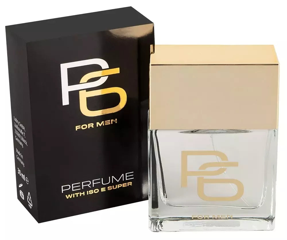 HOT P6 vyrų kvepalai su ISO E SUPER – 30 ml purškiamas buteliukas