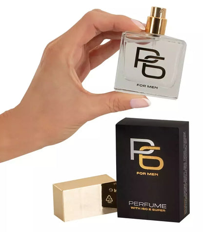HOT P6 vyrų kvepalai su ISO E SUPER – 30 ml purškiamas buteliukas