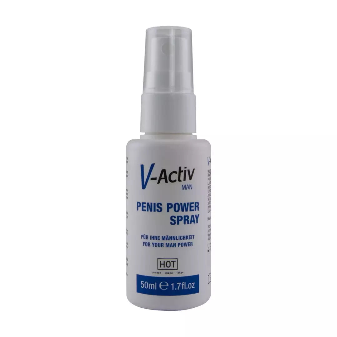 HOT V-Activ Power purškiklis vyrams, 50 ml, su ginkmedžio ekstraktu