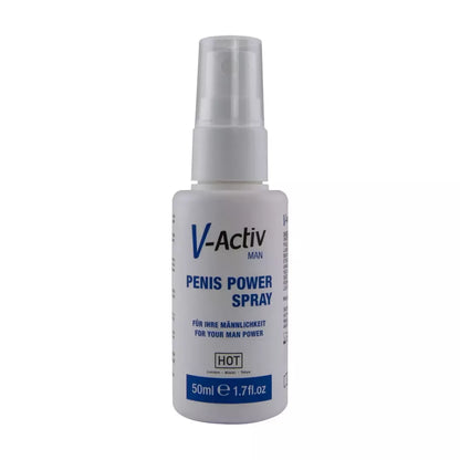 HOT V-Activ Power purškiklis vyrams, 50 ml, su ginkmedžio ekstraktu
