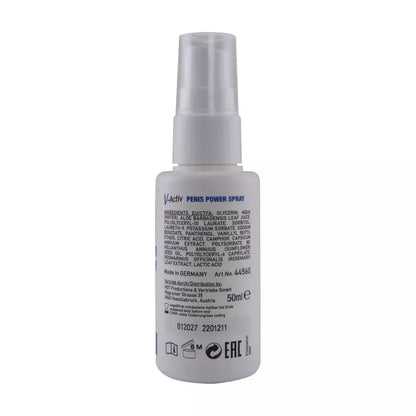 HOT V-Activ Power purškiklis vyrams, 50 ml, su ginkmedžio ekstraktu