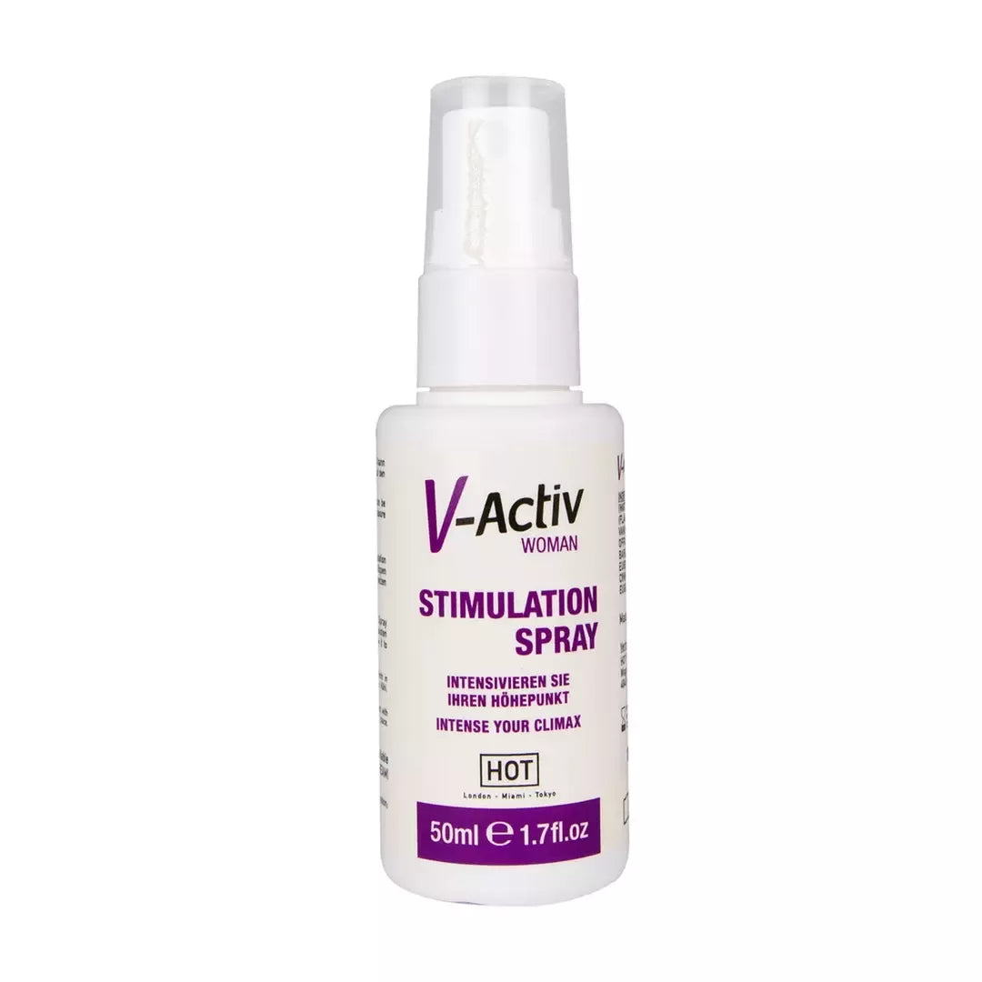 HOT V-Activ stimuliuojantis intymios higienos purškiklis moterims 50 ml