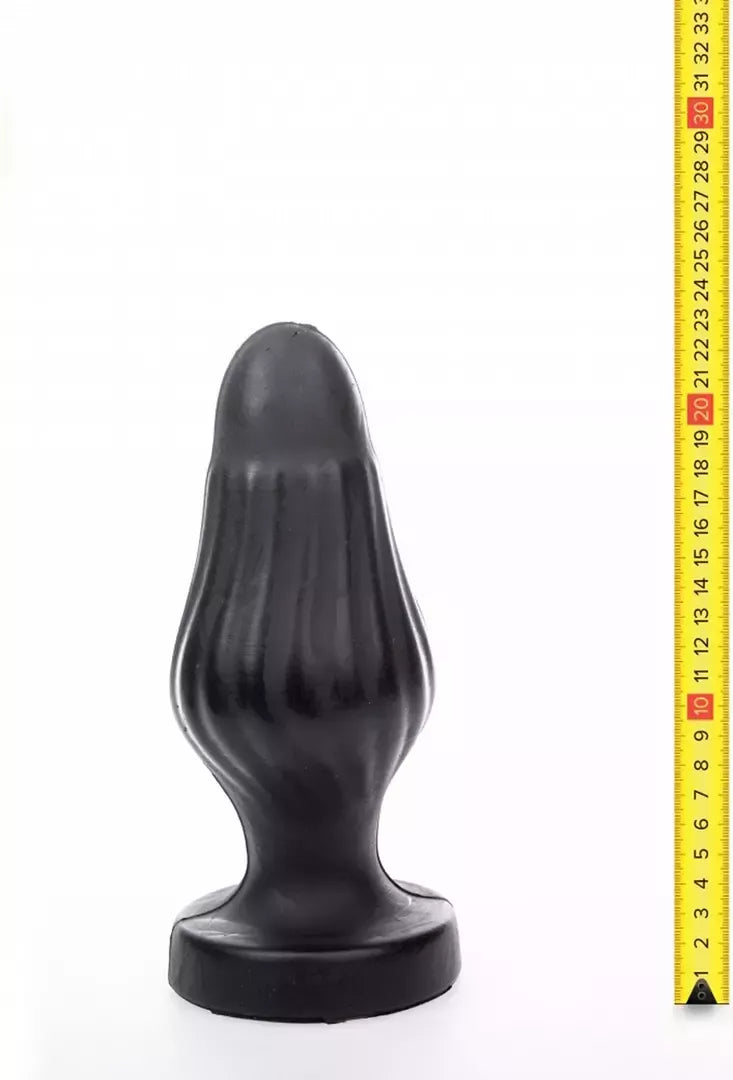 Hung System Corny Large Black Plug, 22,5 cm x 9 cm, su siurbtuku