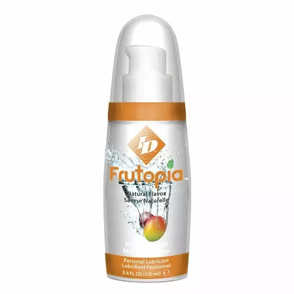 ID Frutopia Mango Passion vandens pagrindo lubrikantas 100ml, tinkamas veganams