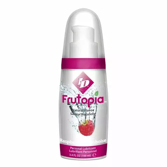 ID Frutopia vandens pagrindo intymus gelis su avietėmis 100ml, skirtas veganams