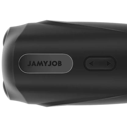 Įkraunamas JAMYJOB Head Stroker gelinis silikoninis intymus prietaisas, 9 režimai