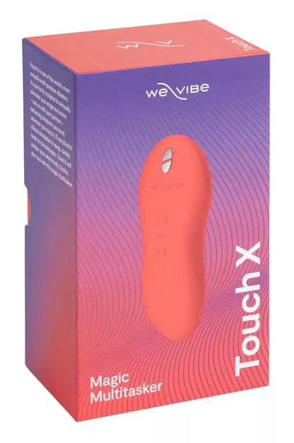 Įkraunamas masažuoklis We-Vibe Touch X Crave Coral, 8 greičiai, atsparus vandeniui