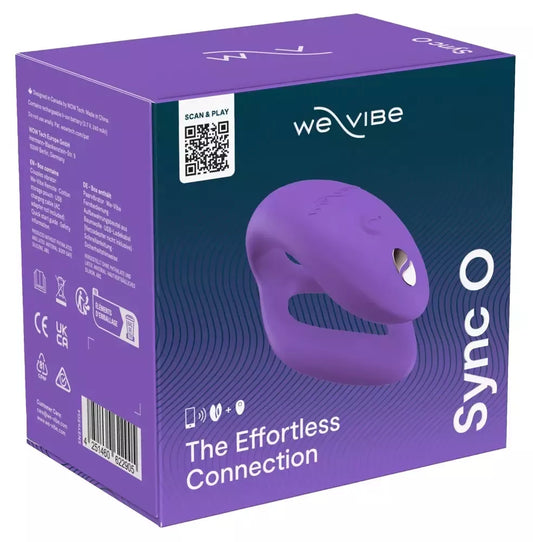 Įkraunamas poros vibratorius We-Vibe Sync O Bright Purple
