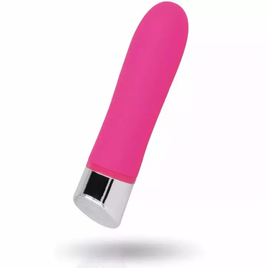 INSPIRER ESSENTIAL Eve Pink – kompaktiškas silikoninis vibratorius, 12 režimų, atsparus vandeniui