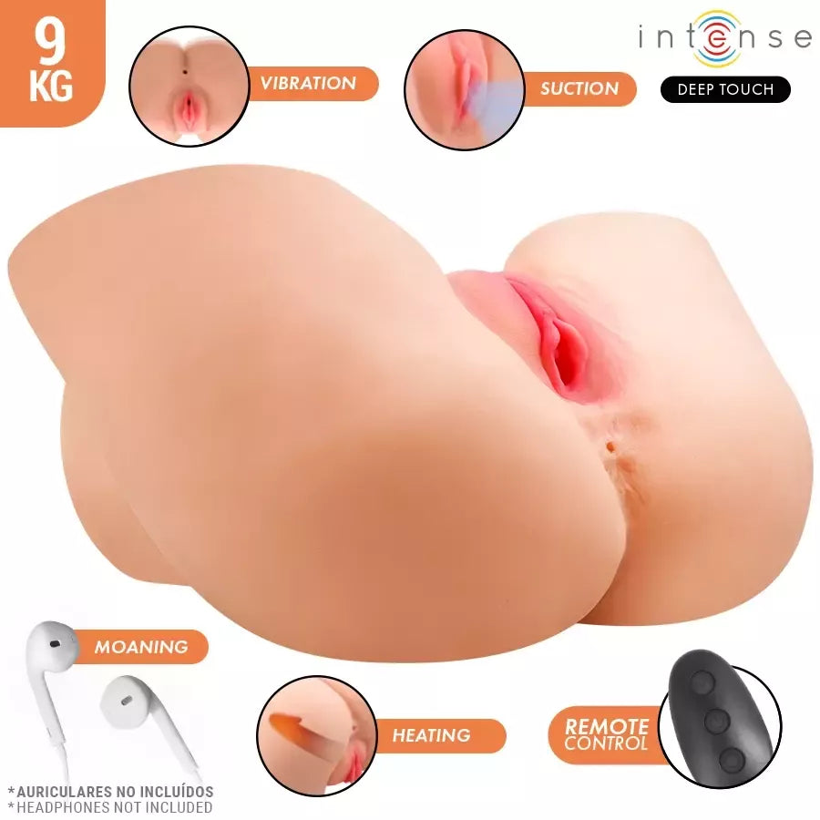 INTENSE Deep Touch Julia Intimate Machine su siurbimo, šildymo ir balso funkcijomis, 9 kg