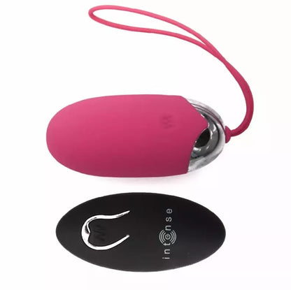 INTENSE Flippy II nuotoliniu būdu valdomas vibracinis kiaušinis, rožinis, 12 režimų, USB